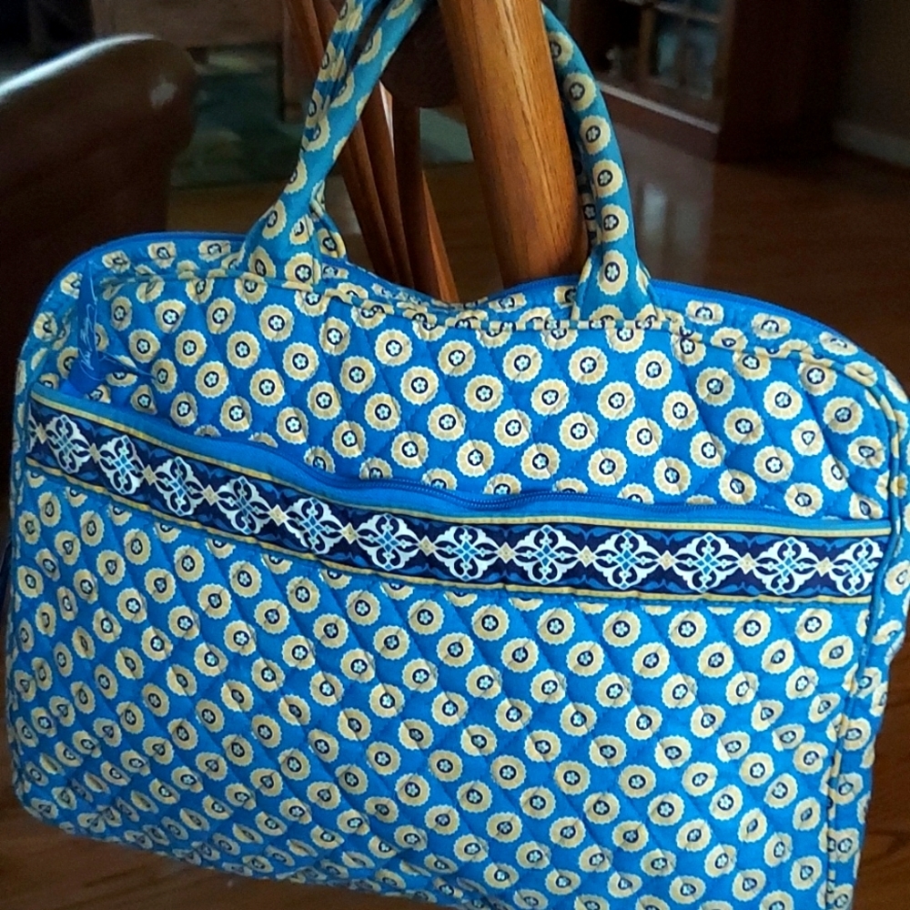 Vera Bradley laptop bag and wallet